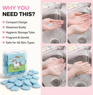 Fairy Unicorn Pocket Paper Soap Leaves - KawaiWorld