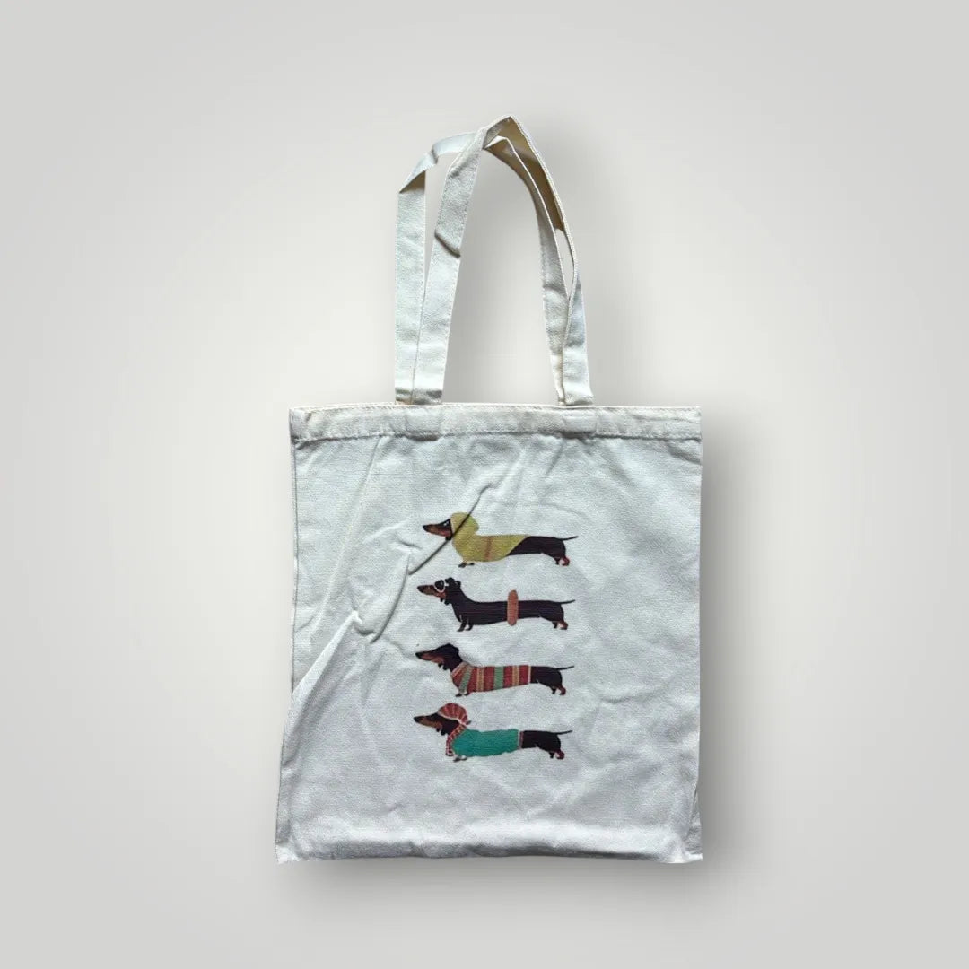 Typography Canvas Minimalist Tote - KawaiWorld