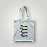 Typography Canvas Minimalist Tote - KawaiWorld
