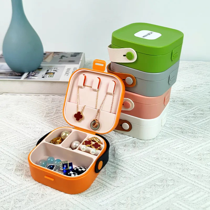 Jetsetter's Mini Box Travel Jewelry Case - KawaiWorld