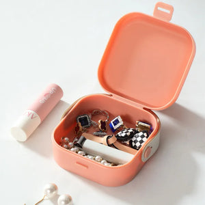 Jetsetter's Mini Box Travel Jewelry Case - KawaiWorld