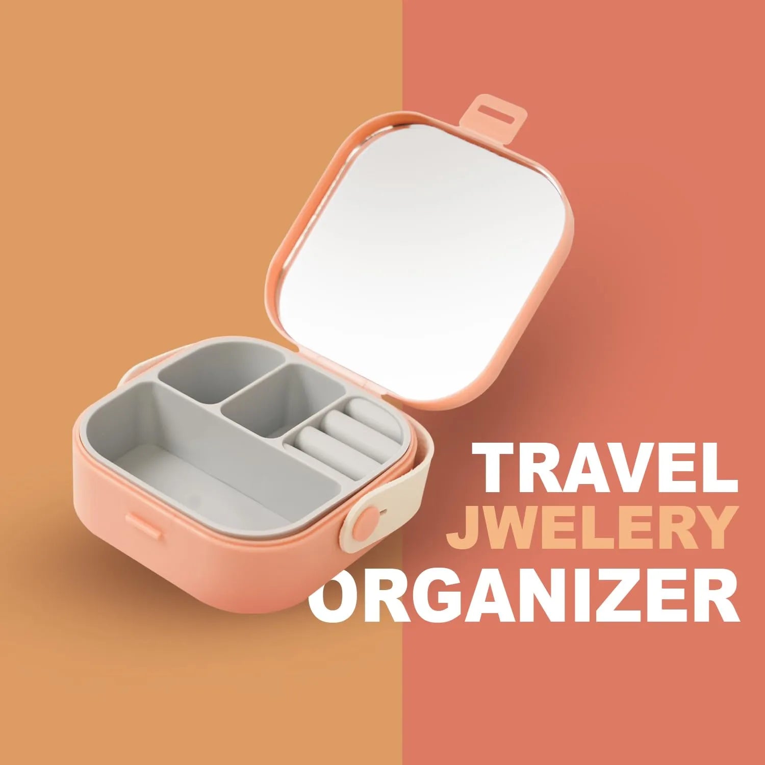 Jetsetter's Mini Box Travel Jewelry Case - KawaiWorld