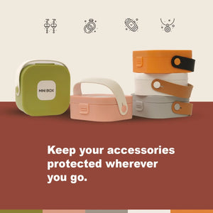 Jetsetter's Mini Box Travel Jewelry Case - KawaiWorld
