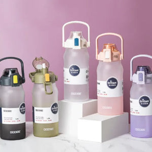 Tritan DODGE Flip Hydration Bottle (1500 ml) - KawaiWorld