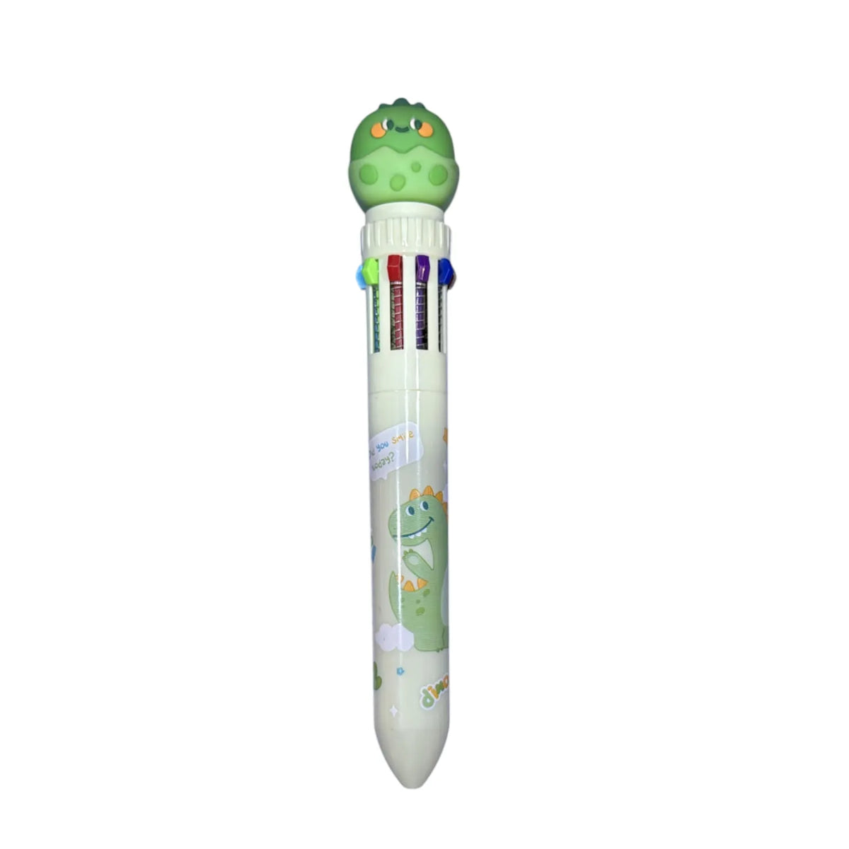 Kawaii 10-in-1 Multicolor Ballpoint Shuttle Pen