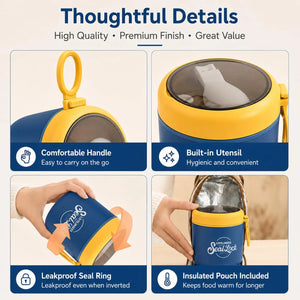 Seal Lock Insulated Bento Lunch Box