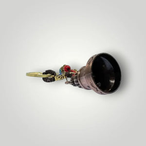 Boho Rider Beaded Chime Bell Keyring - KawaiWorld
