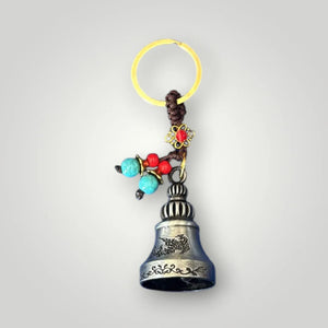 Boho Rider Beaded Chime Bell Keyring - KawaiWorld