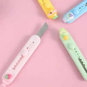 Fruit Themed Retractable Craft Cutter - KawaiWorld
