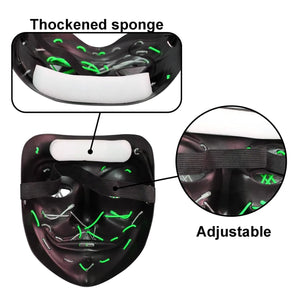 Neon Nightmare Illuminating Party Mask - KawaiWorld