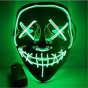 Neon Nightmare Illuminating Party Mask - KawaiWorld