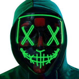 Neon Nightmare Illuminating Party Mask - KawaiWorld