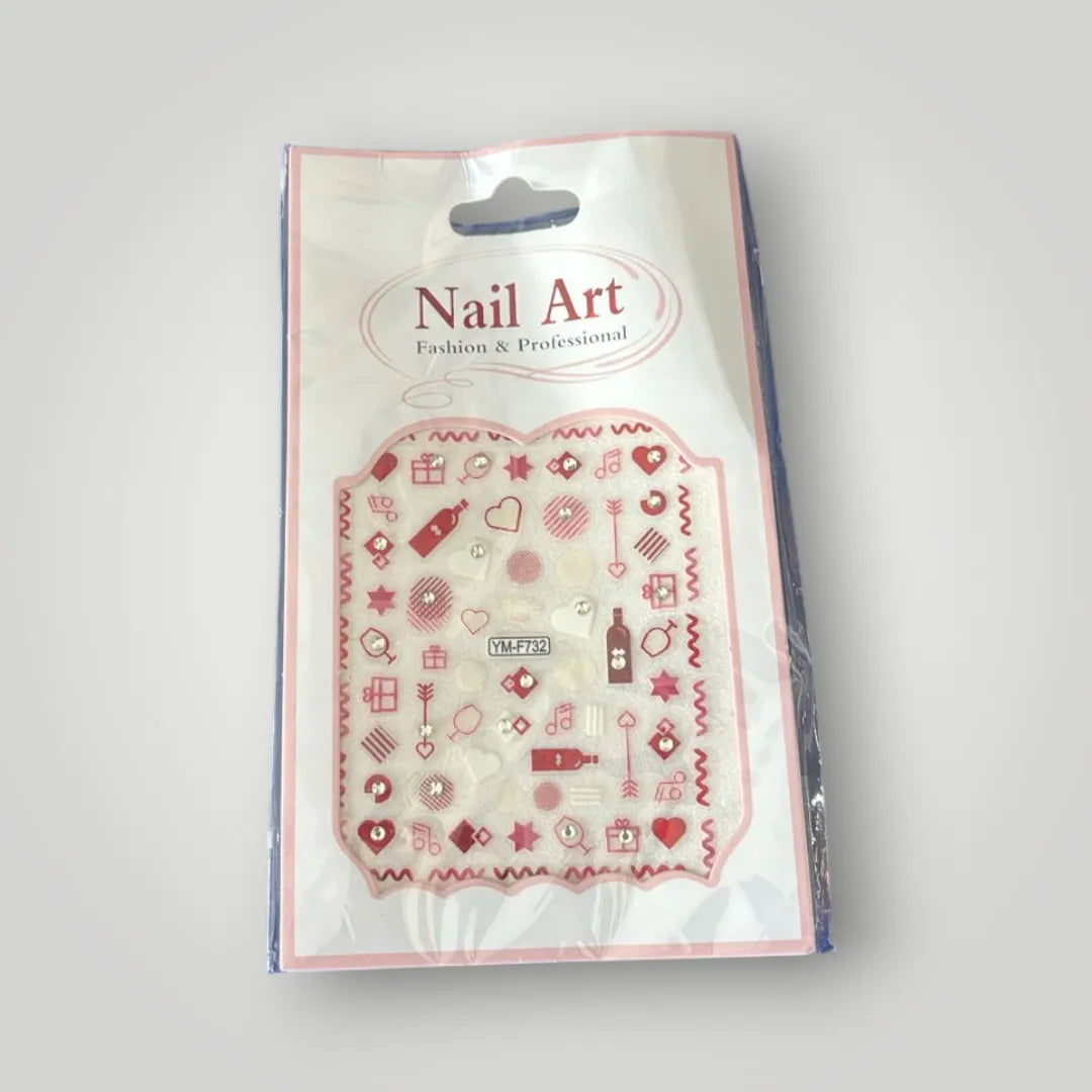 It Girl Coquette Nail Art Decals - KawaiWorld