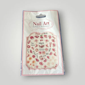 It Girl Coquette Nail Art Decals - KawaiWorld