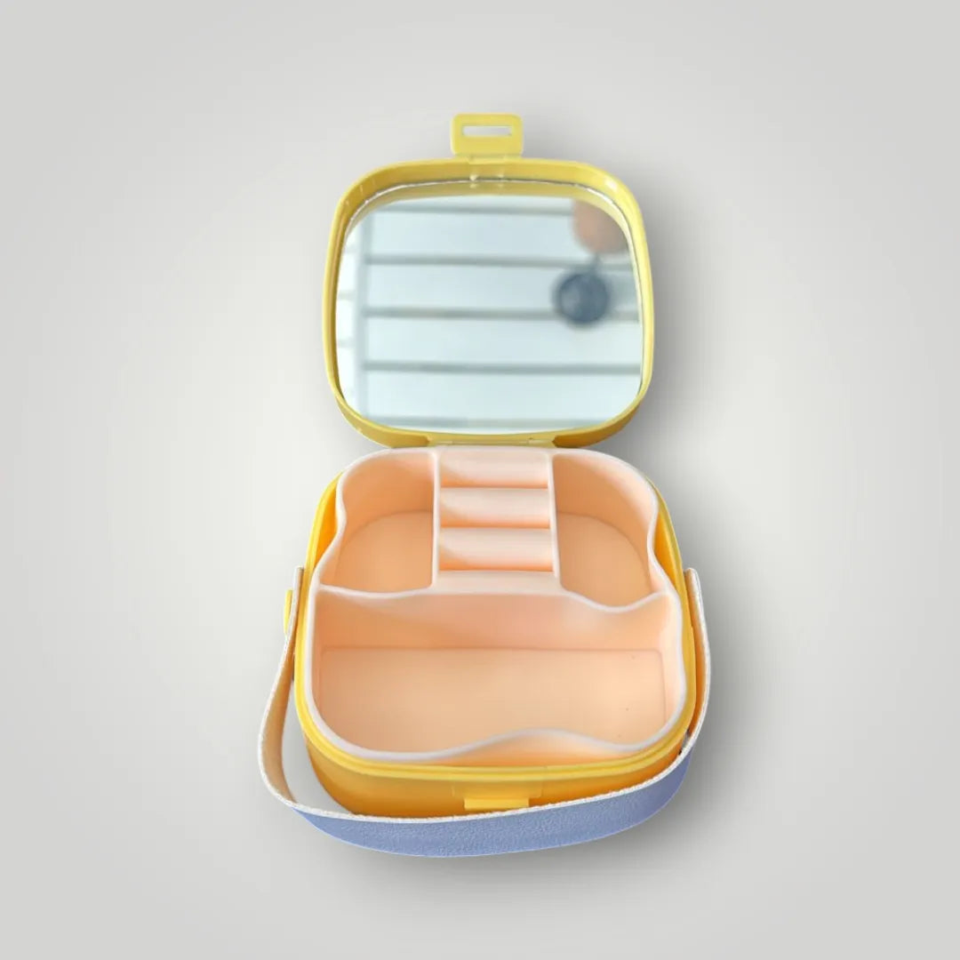 Glam Station Makeup Organizer with Mirror - KawaiWorld