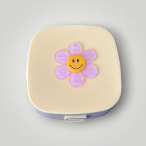 Blossom Sunflower Cute Silicone Makeup Box - KawaiWorld