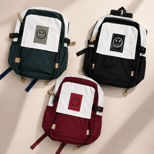 Urban Commuter Colorblock College Backpack