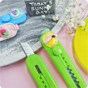 Fruit Themed Retractable Craft Cutter - KawaiWorld