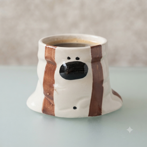 The Polka-Nose Artisan Cup