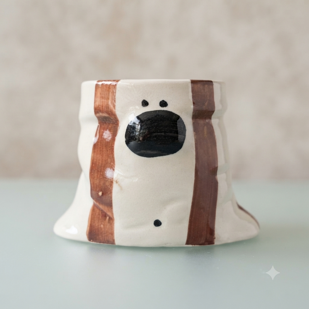 The Polka-Nose Artisan Cup