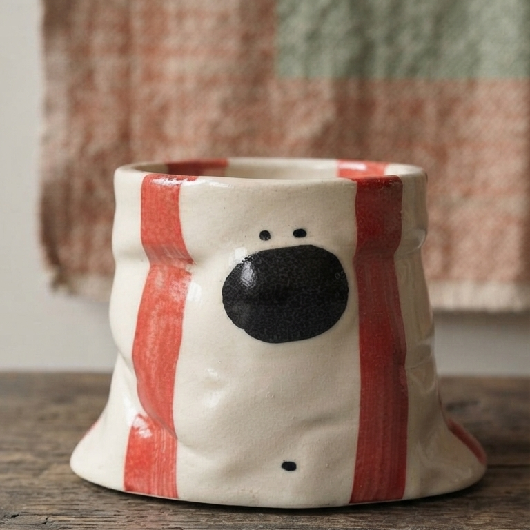 The Polka-Nose Artisan Cup