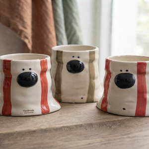 The Polka-Nose Artisan Cup