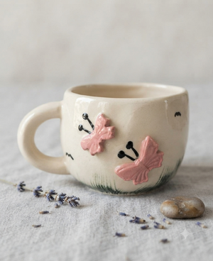 The Butterfly Meadow Ceramic Mug