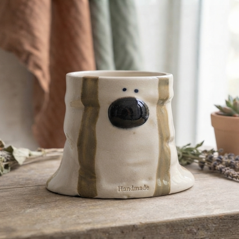 The Polka-Nose Artisan Cup