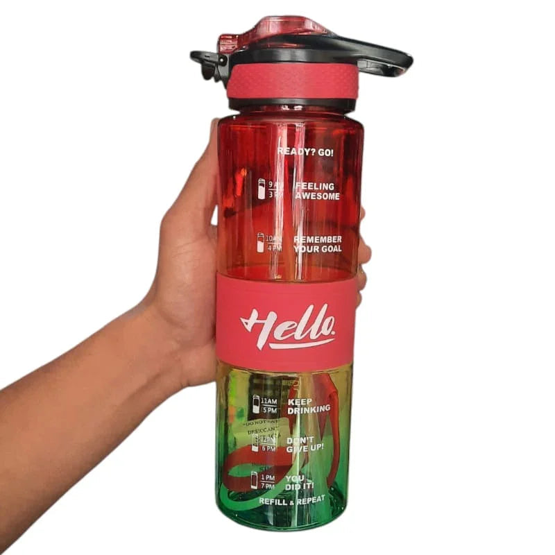 Hello Sports Water Bottle (1000 ml)