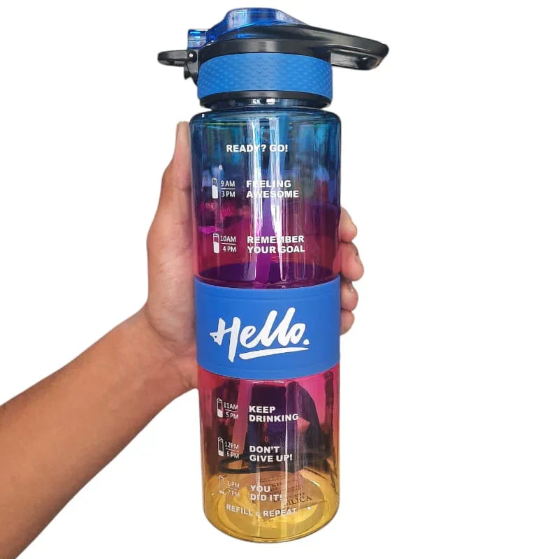 Hello Sports Water Bottle (1000 ml)