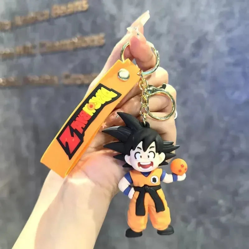 Dragon Ball Z Saiyan Saga 3D Keychain - KawaiWorld