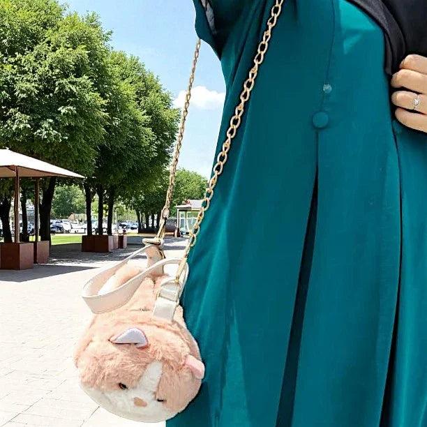 Feline Fatale Cat Plush Handbag - KawaiWorld