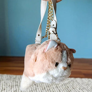Feline Fatale Cat Plush Handbag - KawaiWorld