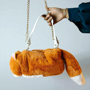 Feline Fatale Cat Plush Handbag - KawaiWorld