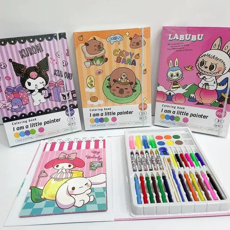 Coloring Adventure Watercolor Pens (Set of 38)