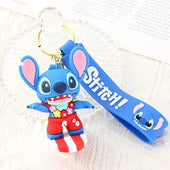 Blue Alien Adventure Keychain - KawaiWorld