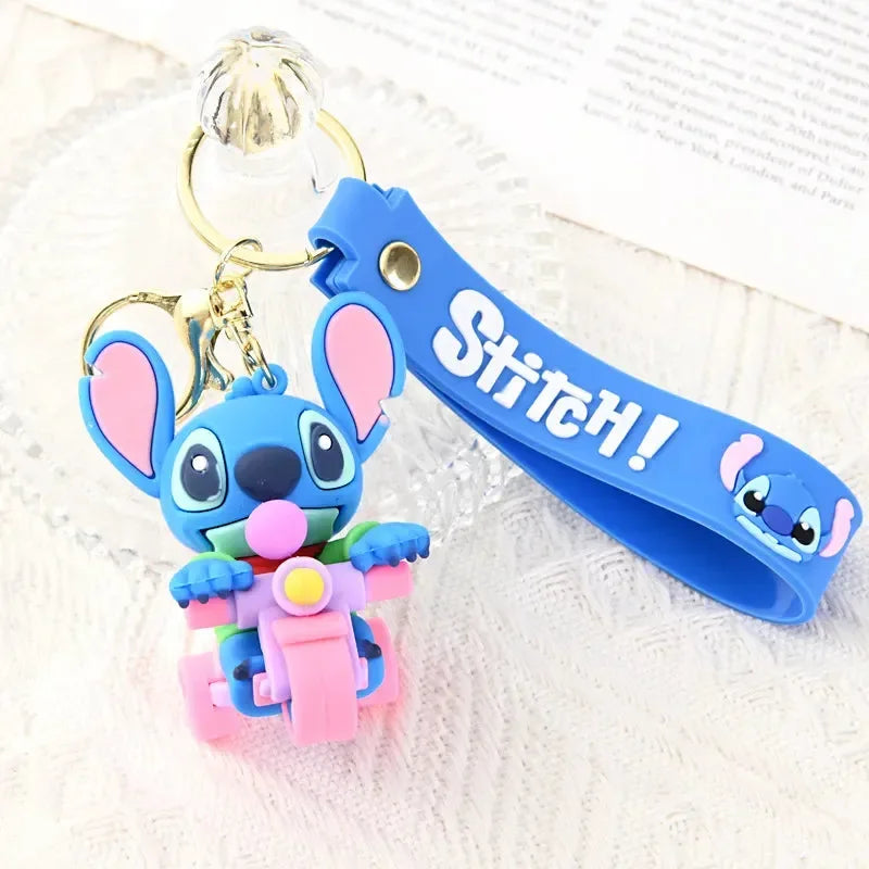 Blue Alien Adventure Keychain - KawaiWorld