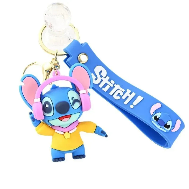 Blue Alien Adventure Keychain - KawaiWorld