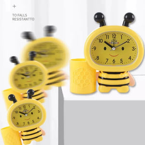 Bee-Spoke Alarm Clock Pen Holder - KawaiWorld