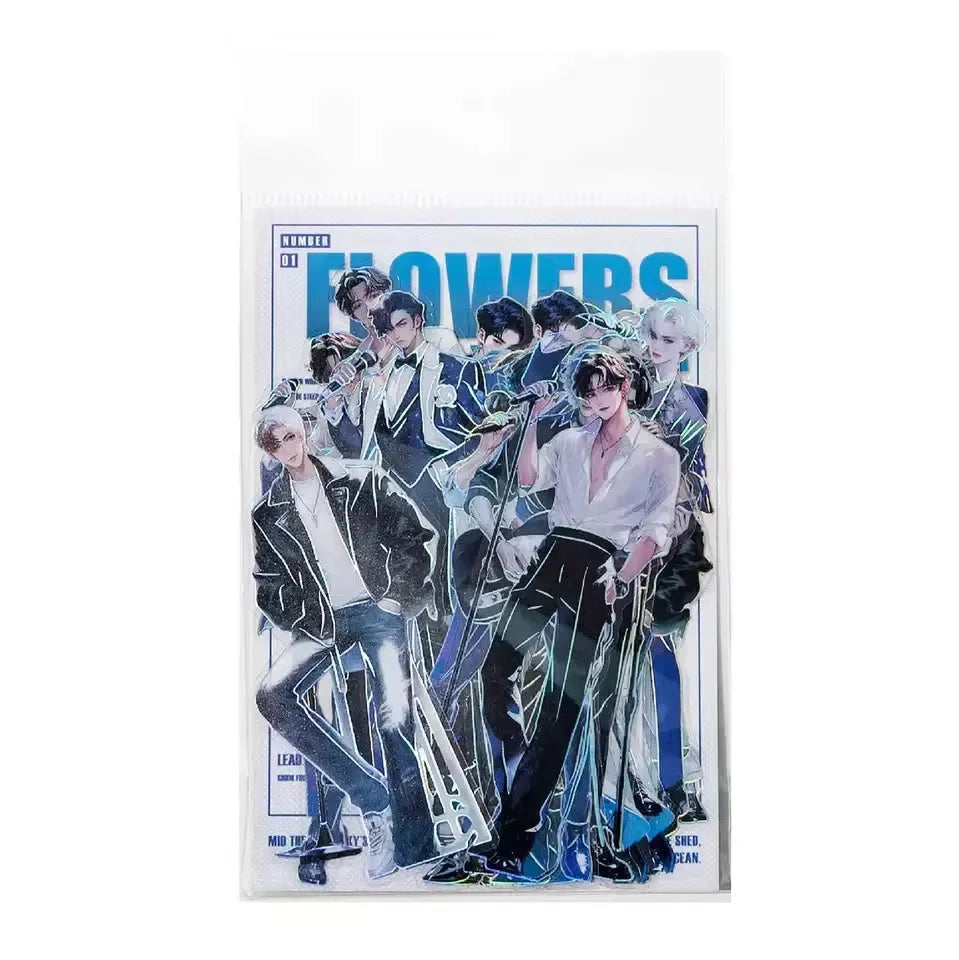 Star-Powered BTS Sticker Pack (10 Pcs) - KawaiWorld