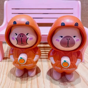 Capy Mood Face-Changing Keychain - KawaiWorld