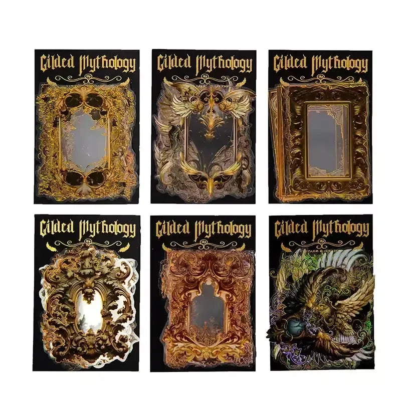 Gilded Mythology Premium Sticker Pack (10 Pcs) - KawaiWorld