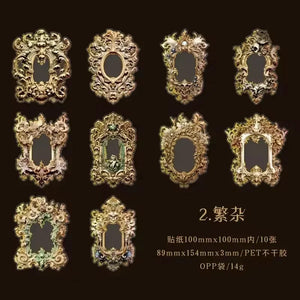 Gilded Mythology Premium Sticker Pack (10 Pcs) - KawaiWorld