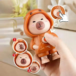 Capy Mood Face-Changing Keychain - KawaiWorld