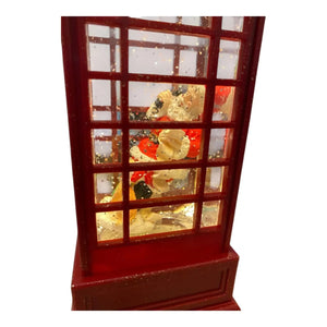Music and Light Santa Phone Booth - KawaiWorld