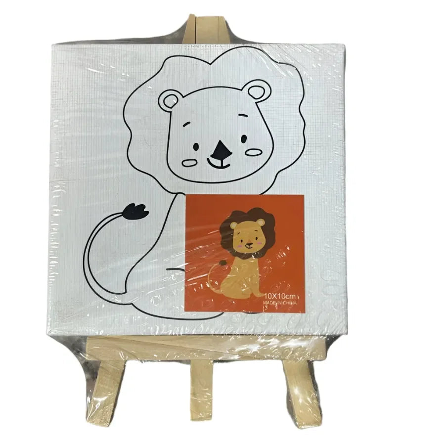 Blank Artistic Pre-Drawn Canvas Set (6x6)