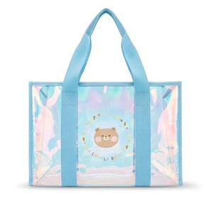 Lovely Bear Holographic Tote Bag