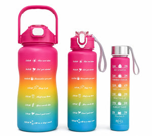 Aqua Fusion 3X Water Bottle Set
