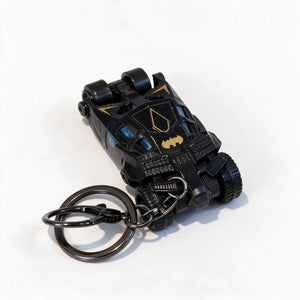 Batman Batmobile Die-Cast Metal Car Keychain
