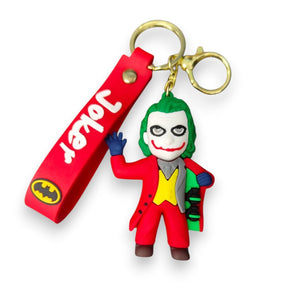 Classic Joker Villain 3D Key Chain